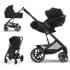 Коляска 3 в 1 Cybex Balios S Lux 2025 цвет Moon Black + Автокресло Cloud G Plus