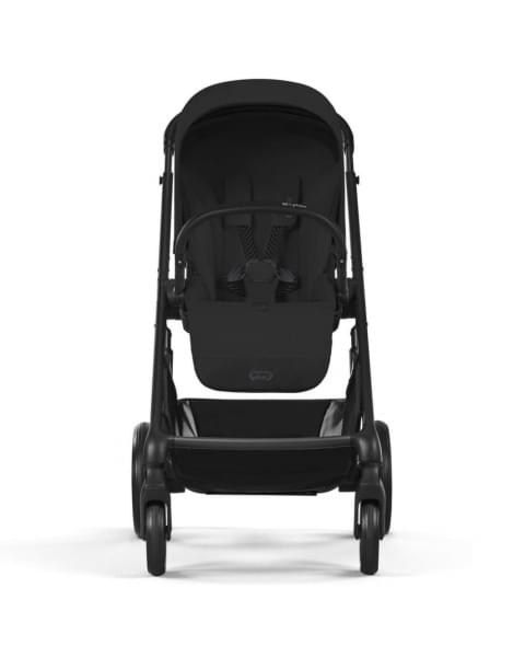 Коляска 3 в 1 Cybex Balios S Lux 2025 цвет Moon Black + Автокресло Cloud G Plus