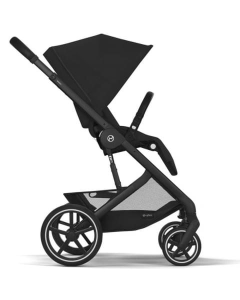 Коляска 3 в 1 Cybex Balios S Lux 2025 цвет Moon Black + Автокресло Cloud G Plus