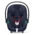 Коляска 3 в 1 Cybex Priam IV Chrome Brown complete и автокресло Aton B2 i-Size Bay Blue Leaf Green