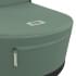 Коляска 3 в 1 Cybex Priam IV Chrome Brown complete и автокресло Aton B2 i-Size Bay Blue Leaf Green