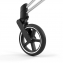 Коляска 3 в 1 Cybex Priam IV Chrome Brown complete и автокресло Aton B2 i-Size Bay Blue Leaf Green
