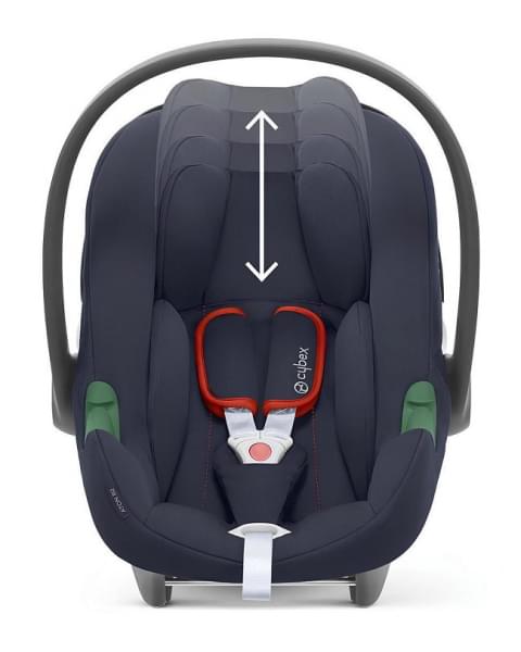 Коляска 3 в 1 Cybex Priam IV Chrome Brown complete и автокресло Aton B2 i-Size Bay Blue Leaf Green
