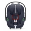 Коляска 3 в 1 Cybex Priam IV Chrome Brown complete и автокресло Aton B2 i-Size Bay Blue Leaf Green