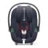 Коляска 3 в 1 Cybex Priam IV Chrome Brown complete и автокресло Aton B2 i-Size Bay Blue Leaf Green