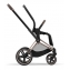 Коляска 3 в 1 Cybex Priam IV Rosegold и автокресло Aton B2 i-Size Leaf Green/Bay Blue