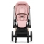 Коляска 3 в 1 Cybex Priam IV Rosegold и автокресло Aton B2 i-Size Peach Pink/Bay Blue