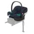 Коляска 3 в 1 Cybex Priam IV Rosegold и автокресло Aton B2 i-Size Peach Pink/Bay Blue