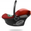 Коляска 3 в 1 Cybex Priam IV Rosegold и автокресло Aton S2 i-Size с базой Base One Sepia Black/Hibiscus Red