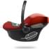 Коляска 3 в 1 Cybex Priam IV Rosegold и автокресло Aton S2 i-Size с базой Base One Sepia Black/Hibiscus Red