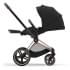 Коляска 3 в 1 Cybex Priam IV Rosegold и автокресло Aton S2 i-Size с базой Base One Sepia Black/Hibiscus Red