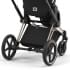 Коляска 3 в 1 Cybex Priam IV Rosegold и автокресло Aton S2 i-Size с базой Base One Sepia Black/Hibiscus Red