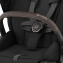 Коляска 3 в 1 Cybex Priam IV Rosegold и автокресло Aton S2 i-Size с базой Base One Sepia Black/Hibiscus Red