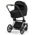 Коляска 3 в 1 Cybex Priam IV Rosegold и автокресло Aton S2 i-Size с базой Base One Sepia Black/Hibiscus Red