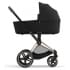 Коляска 3 в 1 Cybex Priam IV Rosegold и автокресло Aton S2 i-Size с базой Base One Sepia Black/Hibiscus Red