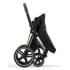 Коляска 3 в 1 Cybex Priam IV Rosegold и автокресло Aton S2 i-Size с базой Base One Sepia Black/Hibiscus Red