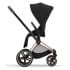 Коляска 3 в 1 Cybex Priam IV Rosegold и автокресло Aton S2 i-Size с базой Base One Sepia Black/Hibiscus Red