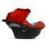 Коляска 3 в 1 Cybex Priam IV Rosegold и автокресло Aton S2 i-Size с базой Base One Sepia Black/Hibiscus Red