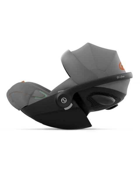 Коляска 3 в 1 Cybex Priam IV Rosegold и автокресло Cloud G i-Size Lava Grey Leaf Green