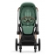 Коляска 3 в 1 Cybex Priam IV Rosegold и автокресло Cloud G i-Size Lava Grey Leaf Green