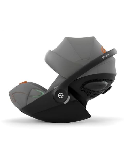 Коляска 3 в 1 Cybex Priam IV Rosegold и автокресло Cloud G i-Size Lava Grey Leaf Green