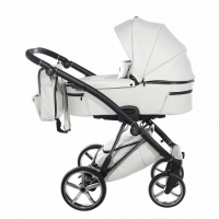 Коляска 3 в 1 Junama Air Ecco, JAE-04 (Белый - Черный)