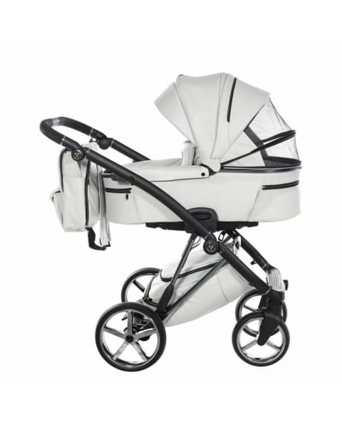 Коляска 3 в 1 Junama Air Ecco, JAE-04 (Белый - Черный)