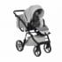 Коляска 3 в 1 Junama Air Ecco, JAE-04 (Белый - Черный)