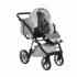 Коляска 3 в 1 Junama Air Ecco, JAE-04 (Белый - Черный)