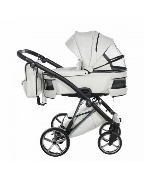 Коляска 3 в 1 Junama Air Ecco, JAE-04 (Белый - Черный)