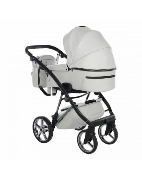 Коляска 3 в 1 Junama Air Ecco, JAE-04 (Белый - Черный)