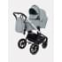 Коляска 3 в 1 Mowbaby Zoom PU silver green tea