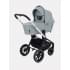 Коляска 3 в 1 Mowbaby Zoom PU silver green tea