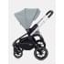 Коляска 3 в 1 Mowbaby Zoom PU silver green tea