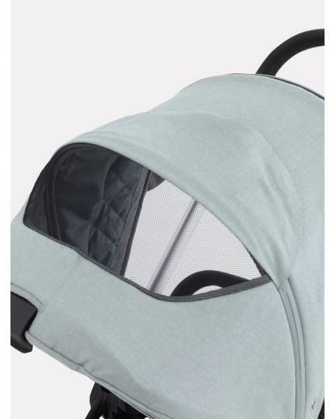 Коляска 3 в 1 Mowbaby Zoom PU silver green tea
