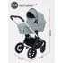 Коляска 3 в 1 Mowbaby Zoom PU silver green tea