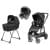 Коляска 3 в 1 Peg Perego Veloce Belvedere Lounge Licorice