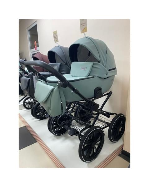 Коляска 3 в 1 Riko Basic Montana X Ecco Prestige 21 Green (Зеленый)