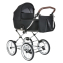 Коляска 3 в 1 Roan Bass Next Classic / колеса d14, Black (Черный)