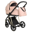 Коляска 3 в 1 Roan Sol Lux, Candy шасси Gold (Розовый)