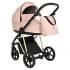 Коляска 3 в 1 Roan Sol Lux, Candy шасси Gold (Розовый)