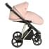 Коляска 3 в 1 Roan Sol Lux, Candy шасси Gold (Розовый)