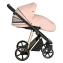Коляска 3 в 1 Roan Sol Lux, Candy шасси Gold (Розовый)