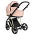 Коляска 3 в 1 Roan Sol Lux, Candy шасси Gold (Розовый)