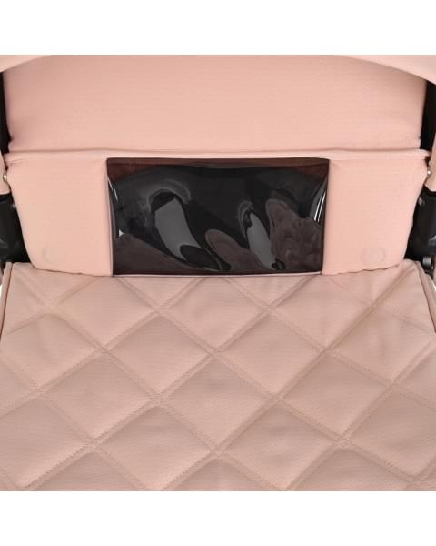 Коляска 3 в 1 Roan Sol Lux, Candy шасси Gold (Розовый)