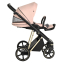 Коляска 3 в 1 Roan Sol Lux, Candy шасси Gold (Розовый)