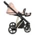 Коляска 3 в 1 Roan Sol Lux, Candy шасси Gold (Розовый)