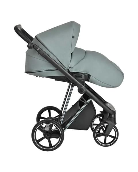 Коляска 3 в 1 Roan Sol Luxury, Grey Pine шасси Nikiel (Зеленый)