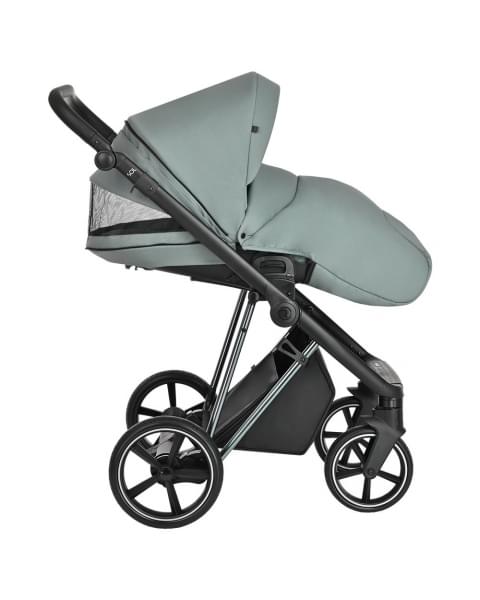 Коляска 3 в 1 Roan Sol Luxury, Grey Pine шасси Nikiel (Зеленый)