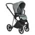 Коляска 3 в 1 Roan Sol Luxury, Grey Pine шасси Nikiel (Зеленый)